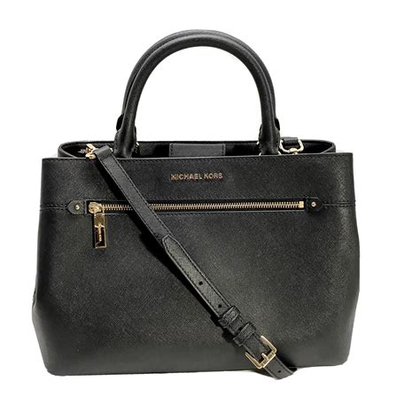 michael michael kors hailee large saffiano leather satchel|Michael Kors marilyn medium saffiano.